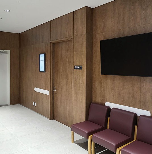 RF001 Real Fabric Interior Film in a real interior setting